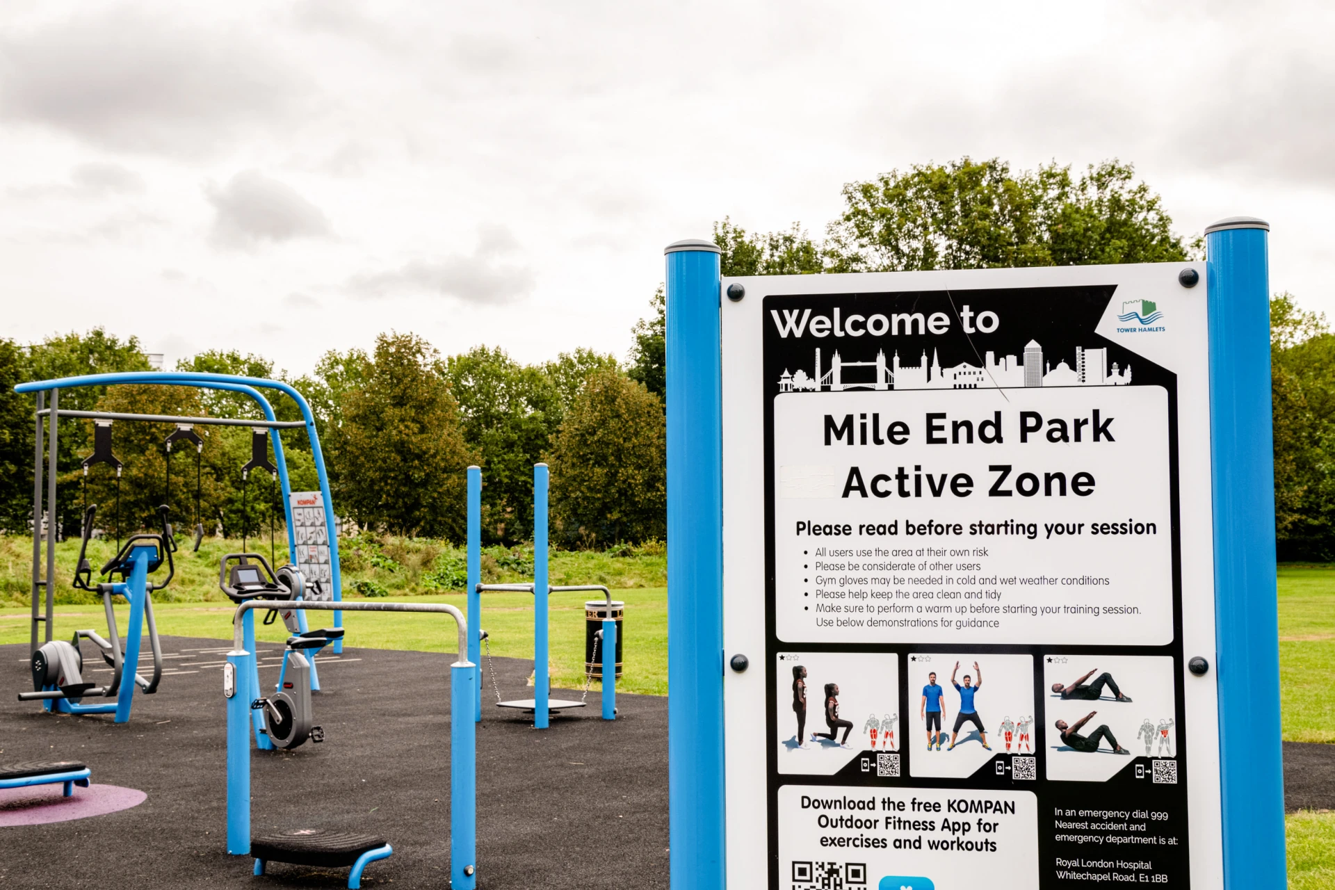 Mile End Outdoor Gym