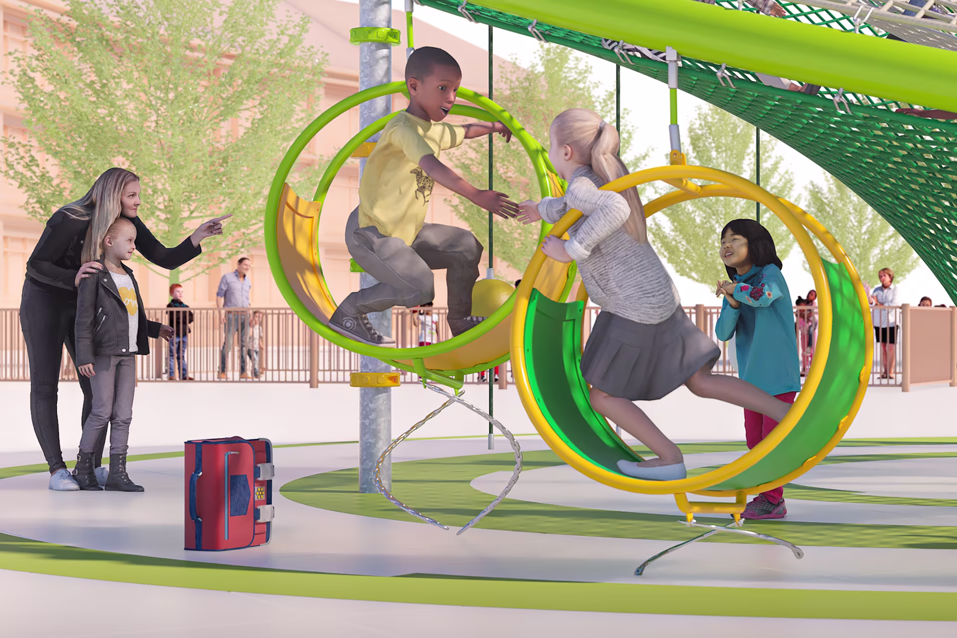 The Cumulus Cloud - Hanging pods