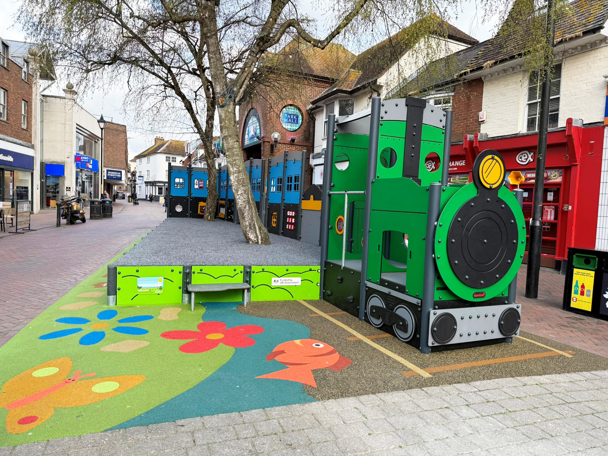 Ashford High Street Play Train - video image