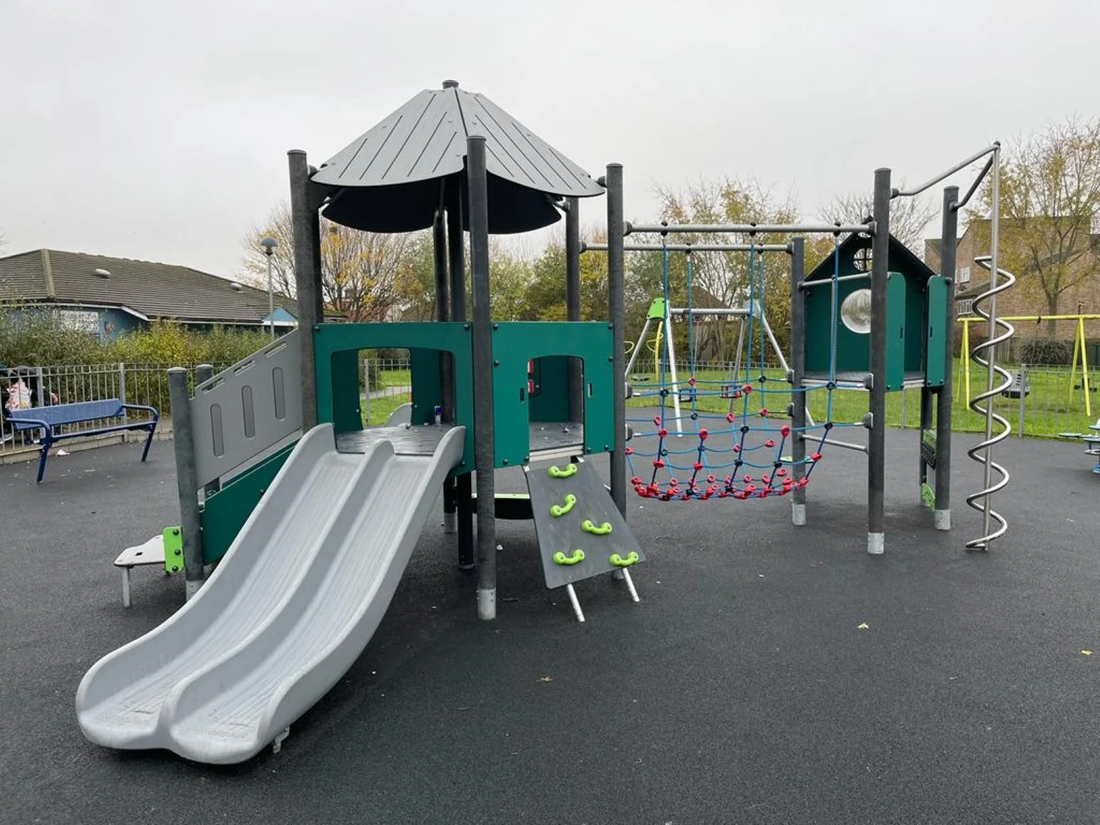 Greenline Play System with Slide