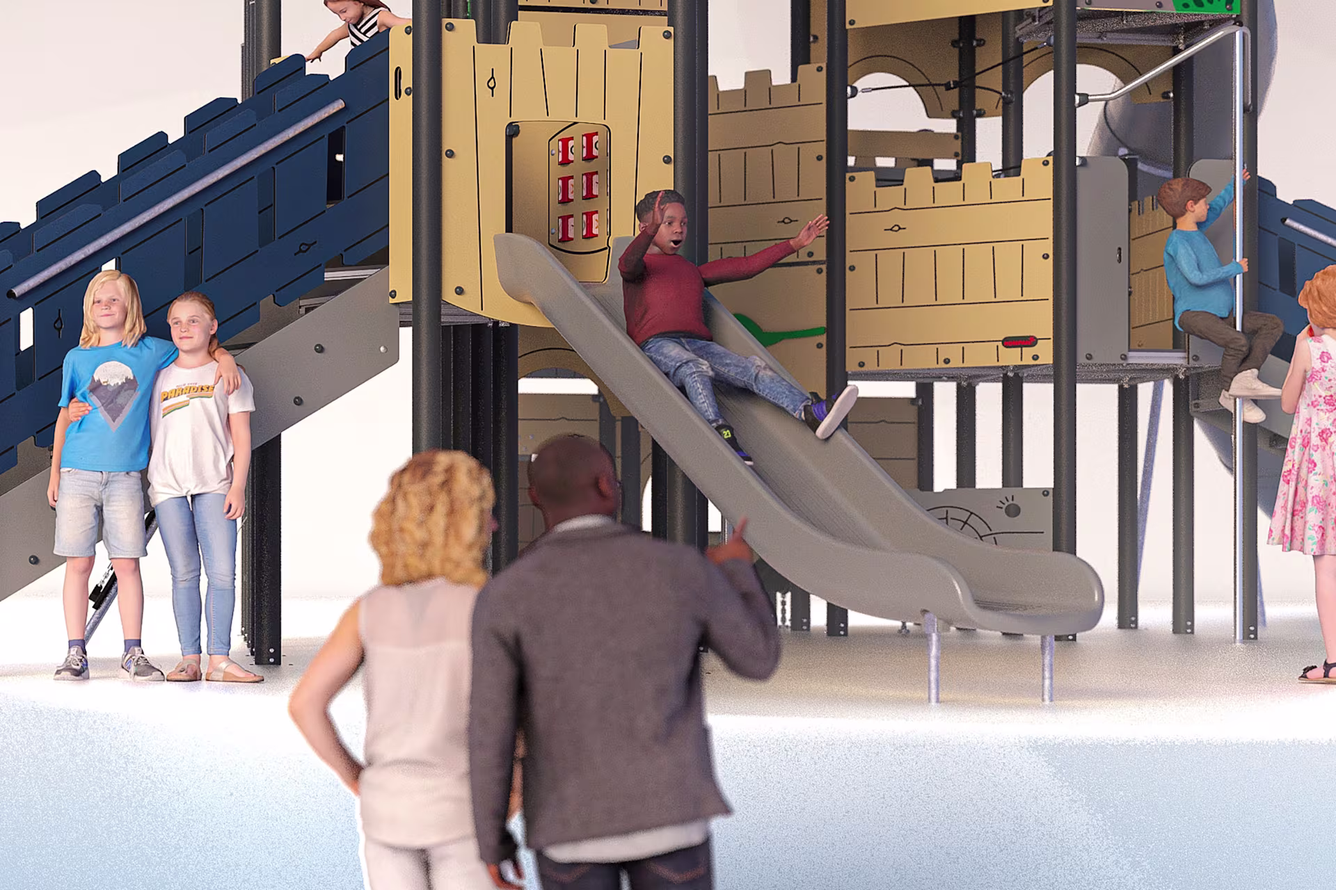 The Ship and castle - SLIDE