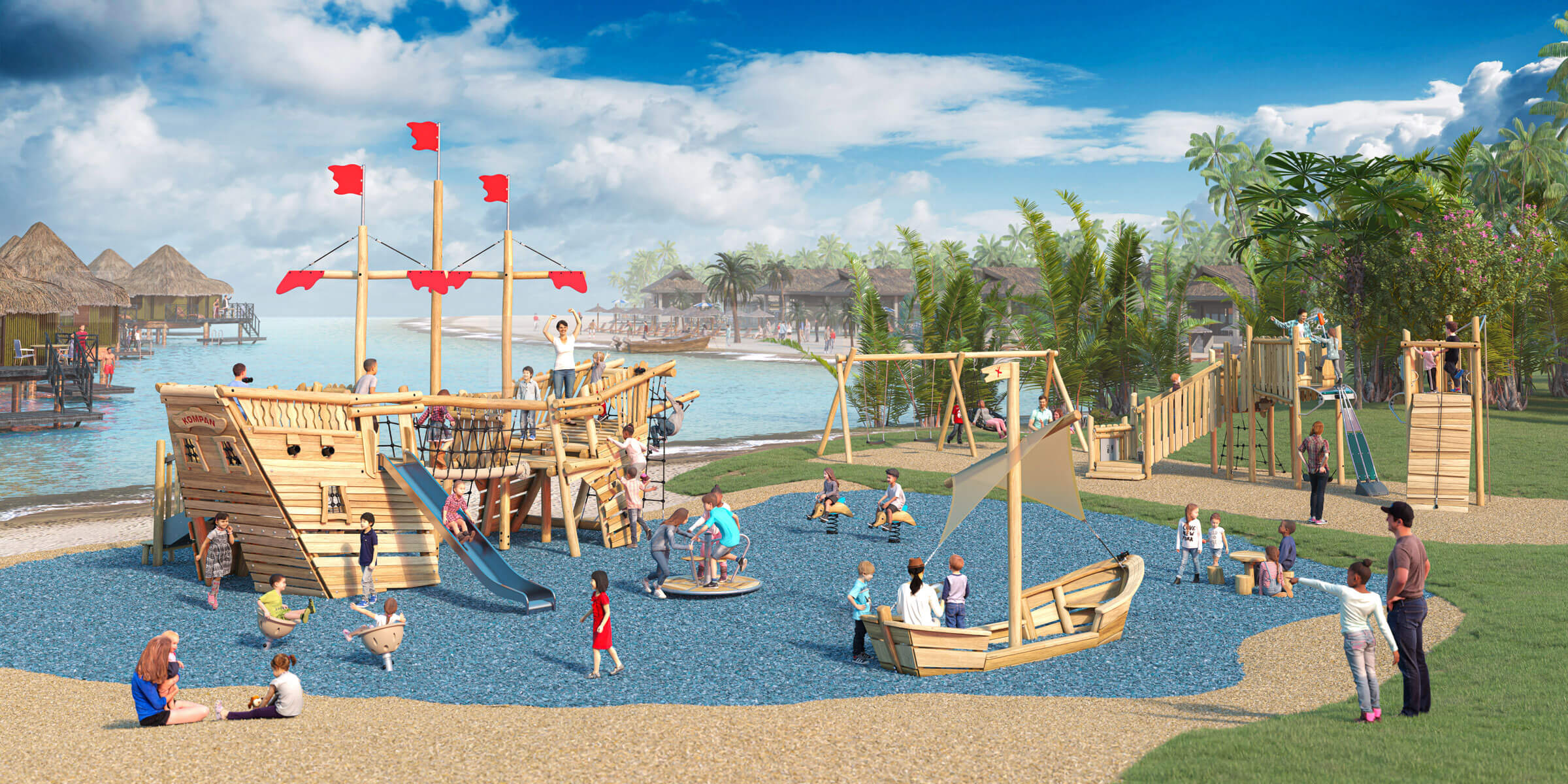 KOMPAN | Pirate Themed Playground Design Solution