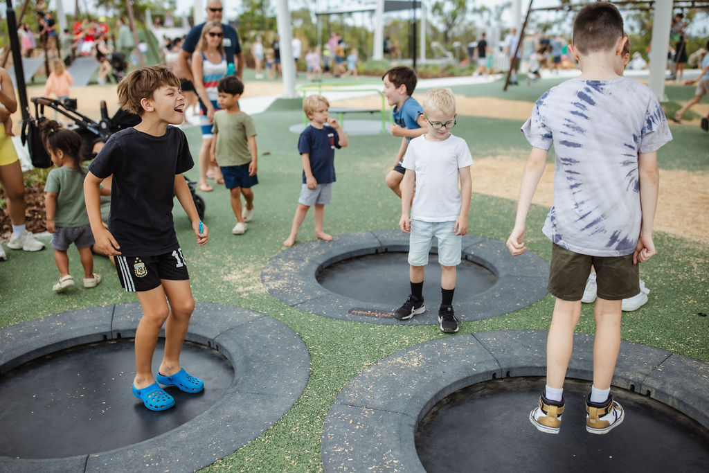 Lorikeet Park Playground Trampoline