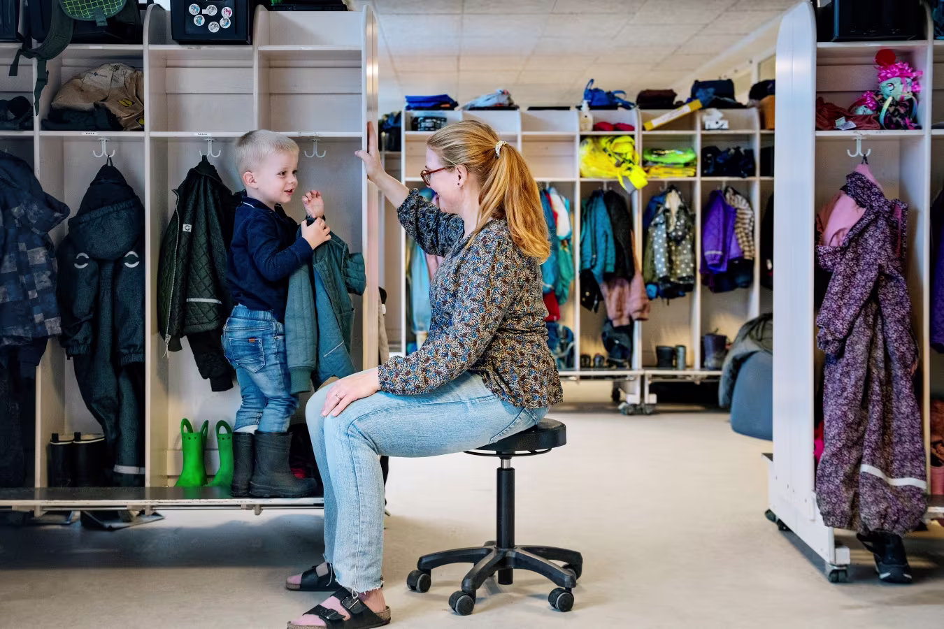 Kompan indoor - Gaderobe