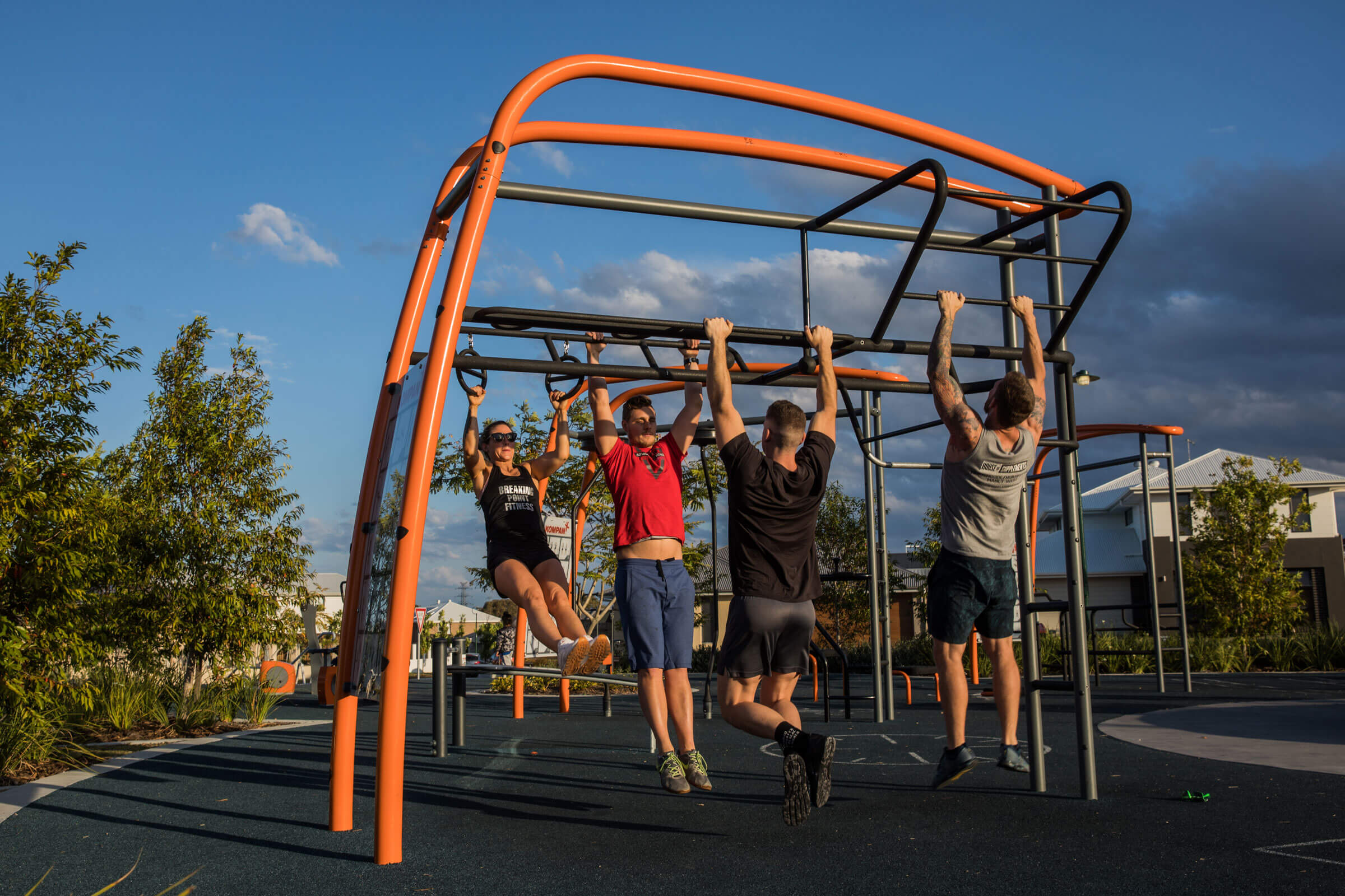 Toronto - Outdoor Exercise Gym - Withrow Park - Canada - Spot