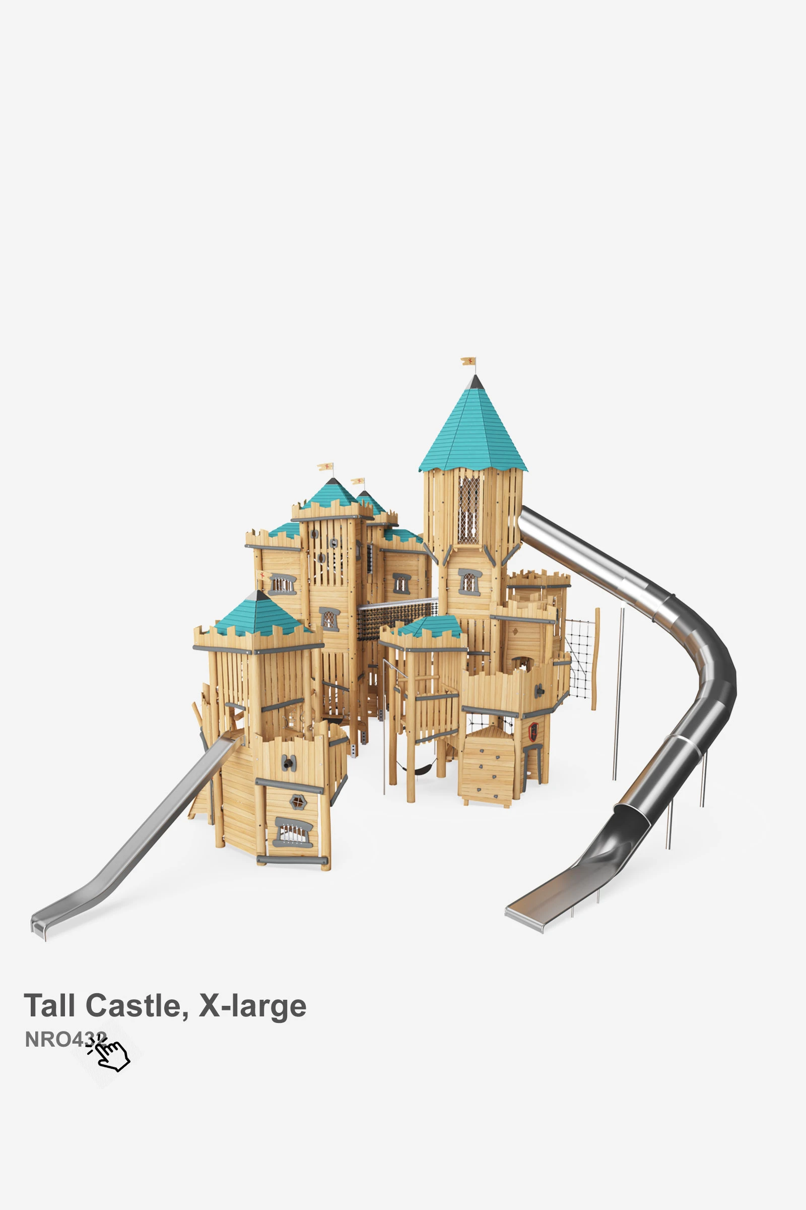 Tall Castle Playground Equipment