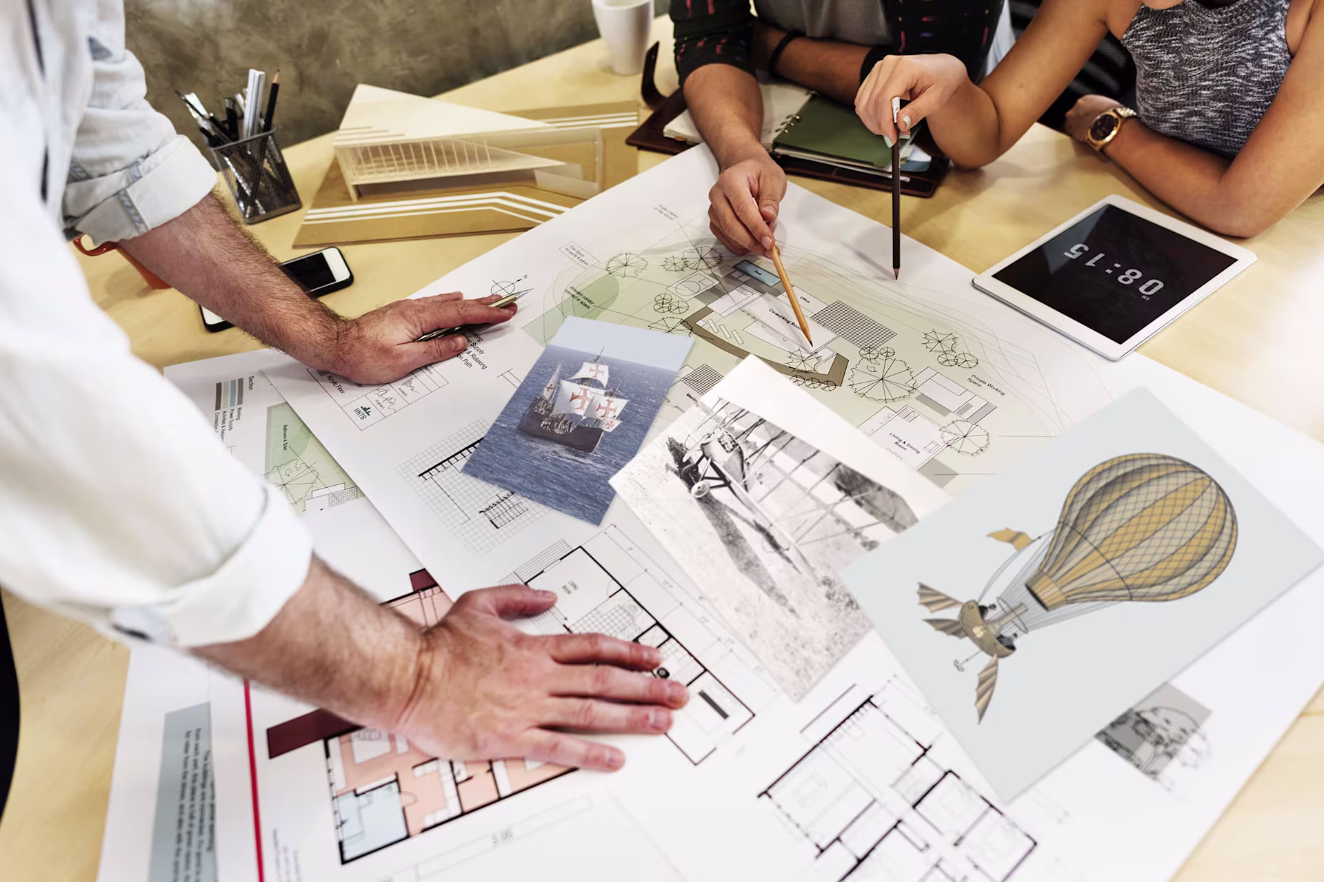 Design-studio - architect-sketches