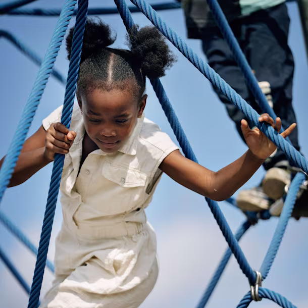 Types of rope playground equipment