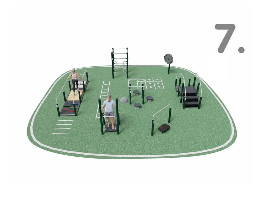 Designing Outdoor Fitness Spaces for Different Types of Users - solution 7