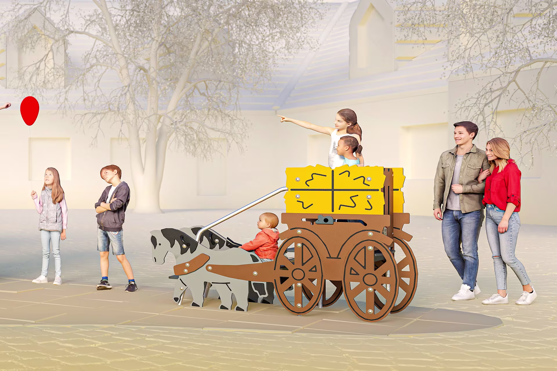 The Old Village - Carriage