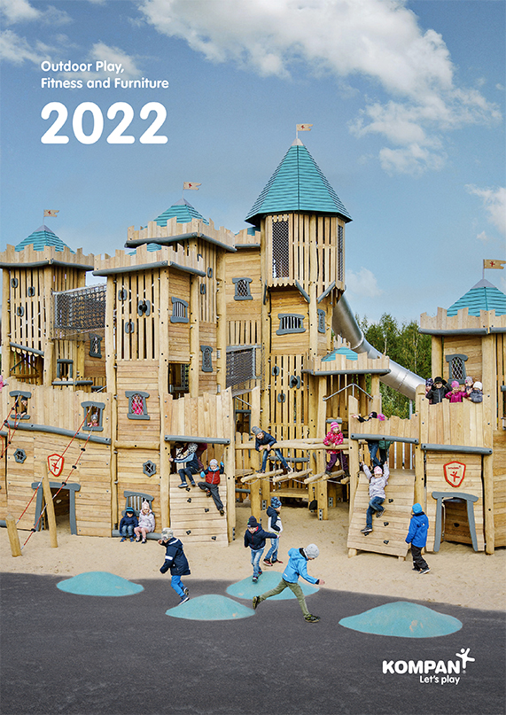 kompan main catalogue frontpage 2022
