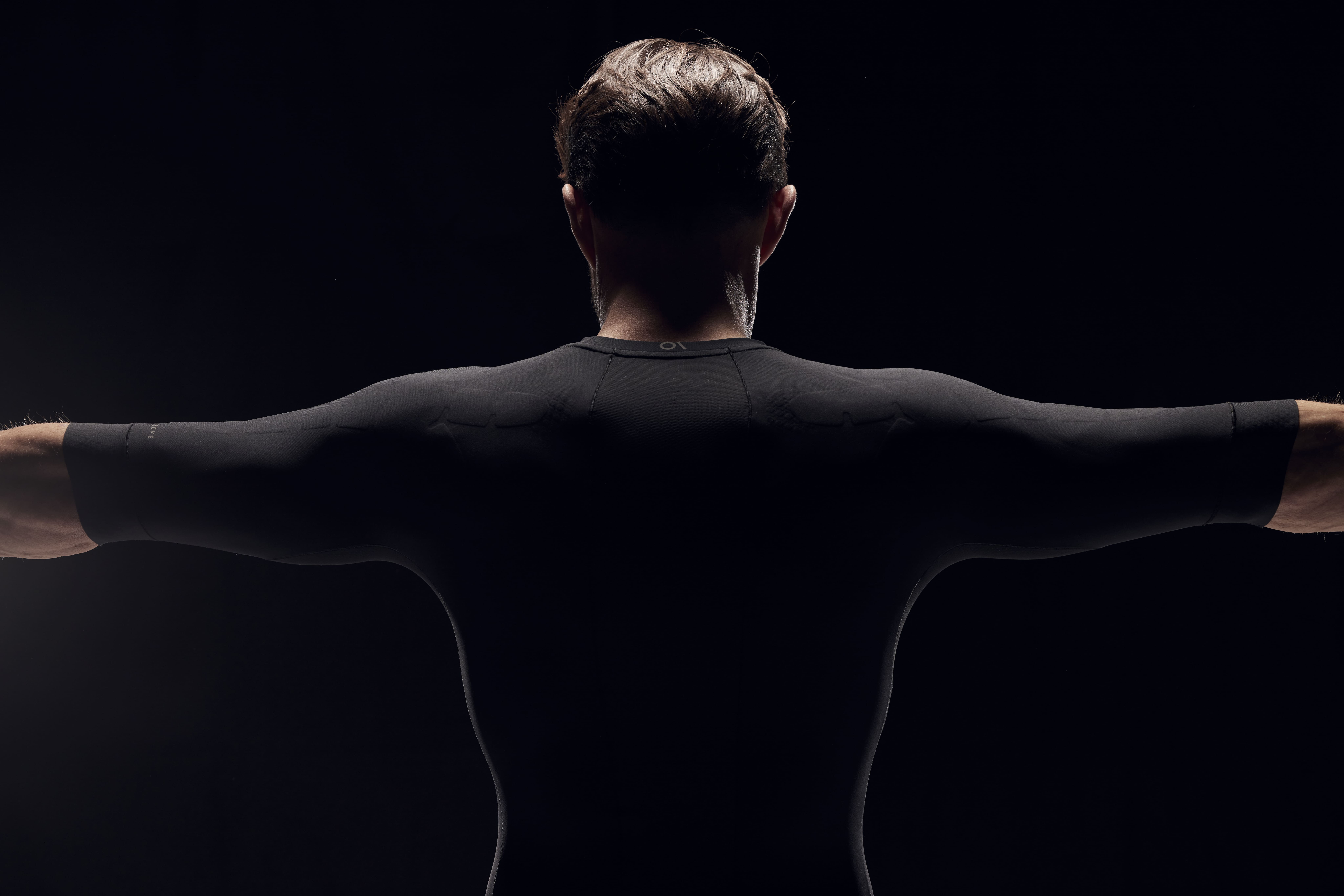 Man In Compression Top