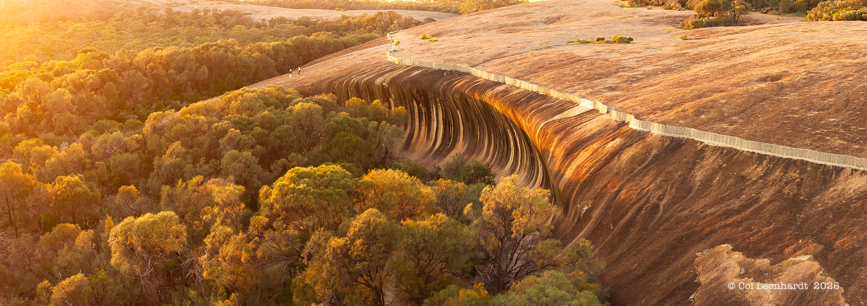 Cover Image for Aerial Photos Wave Rock