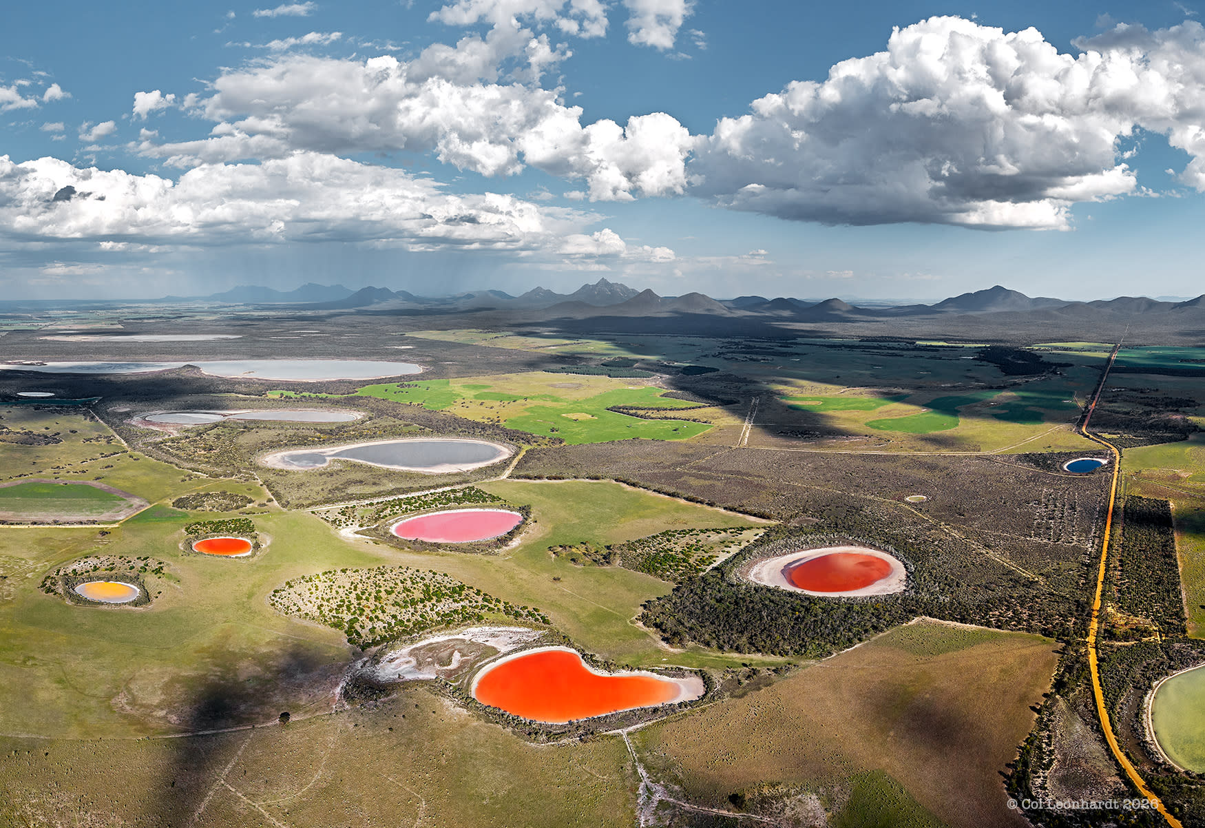 Cover Image for Aerial Photography Stirling Ranges
