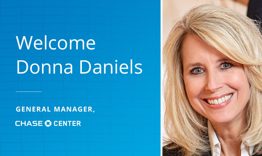 Chase Center Names Donna Daniels as General Manager