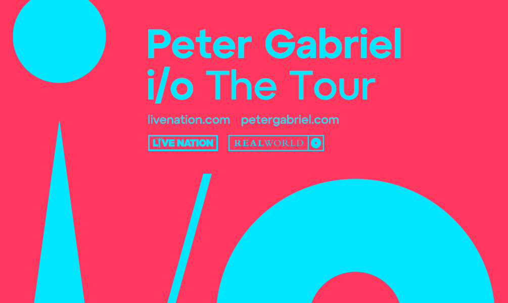 Chase Center Announces Peter Gabriel for Oct. 11, 2023