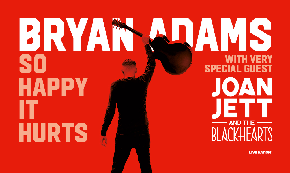 Bryan Adams is Coming to Chase Center on July 30, 2023 with Joan Jett