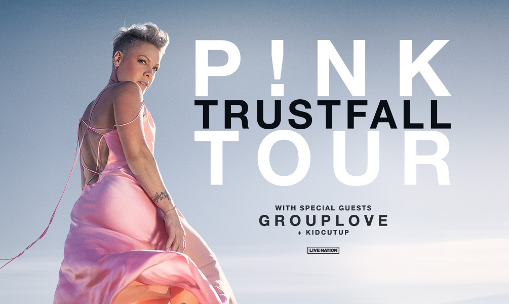 P!NK Announces The TRUSTFALL Tour is Coming to Chase Center on Oct. 14,  2023