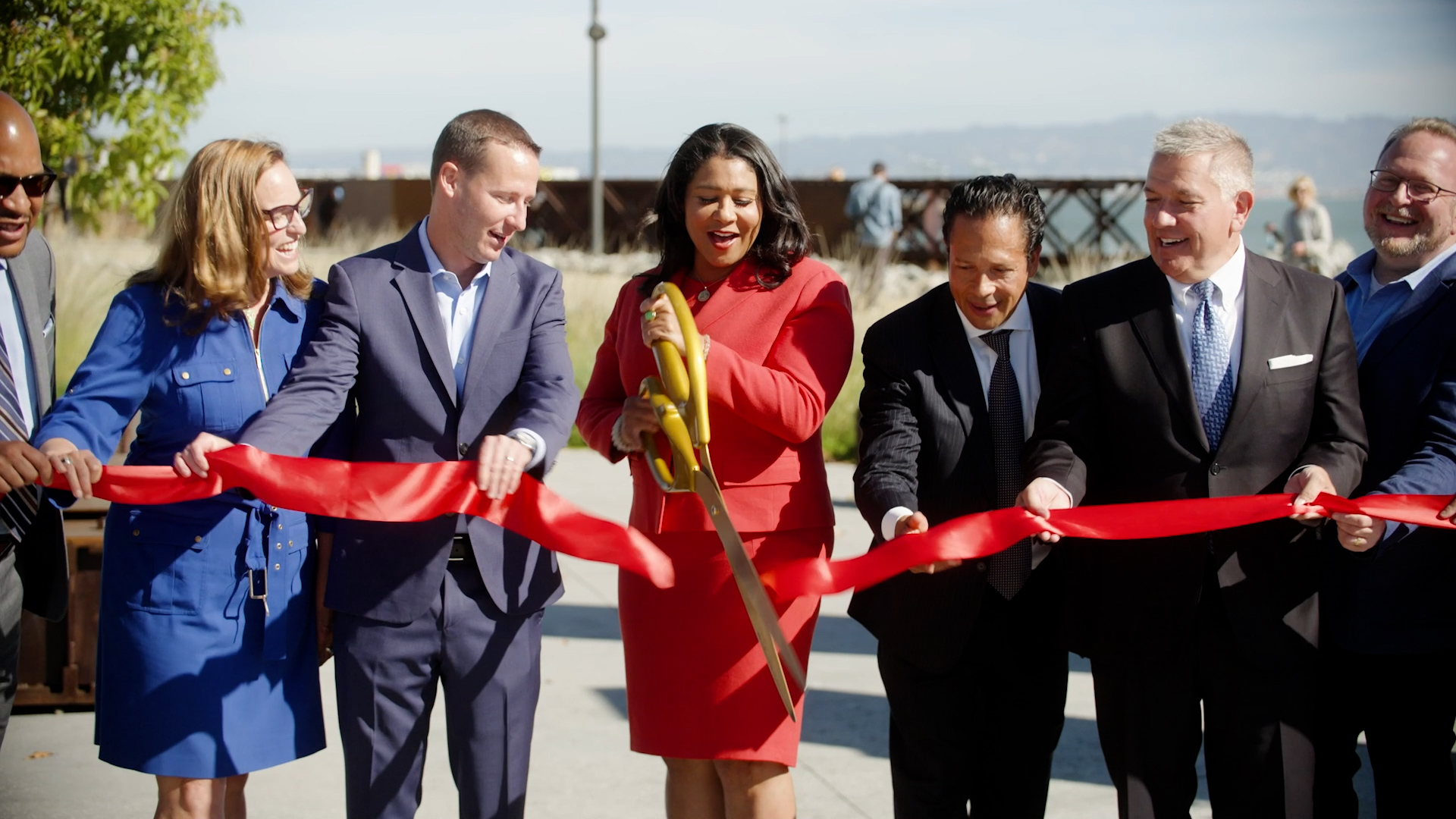 Mayor London Breed Celebrates Grand Opening of Bayfront Park in Mission Bay