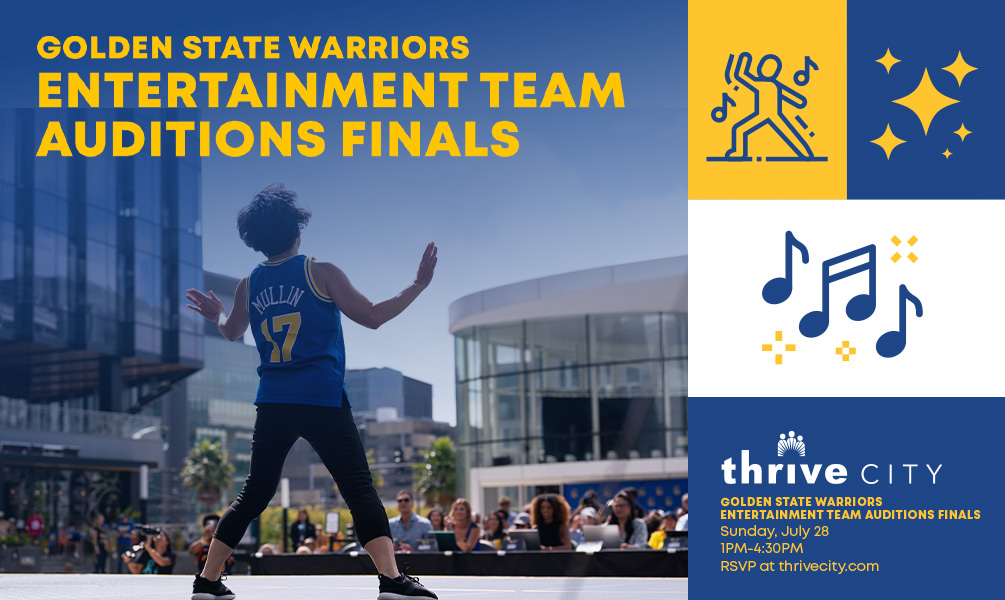 Golden State Warriors Entertainment Team Auditions Finals