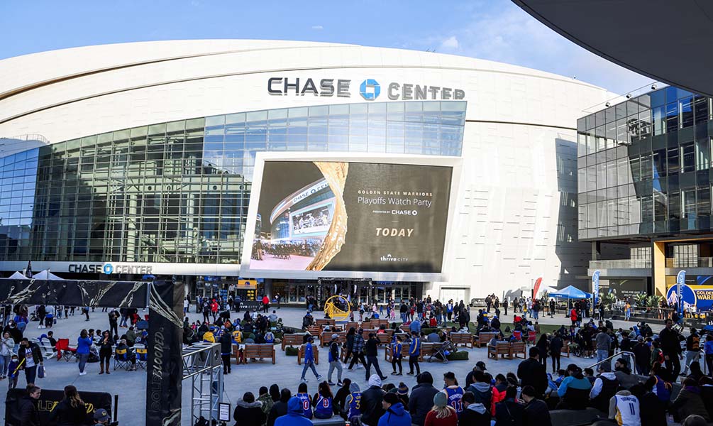 Chase Center  Golden State Warriors Playoffs Watch Parties