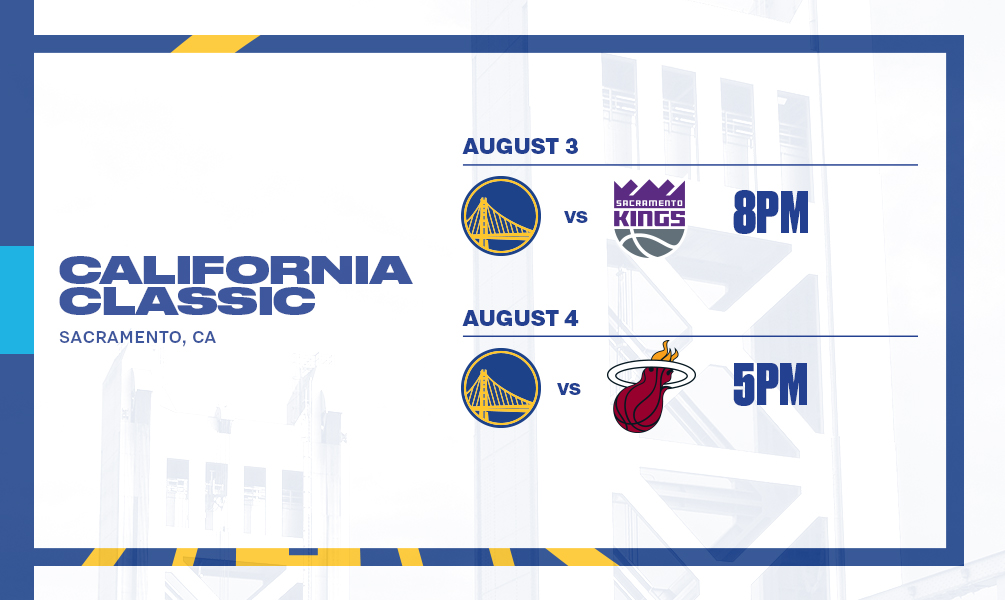 Warriors Announce 2021 Summer League Broadcast Schedule, Presented by Oracle