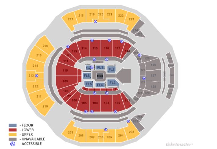 Chase Center Seating Chart Warriors