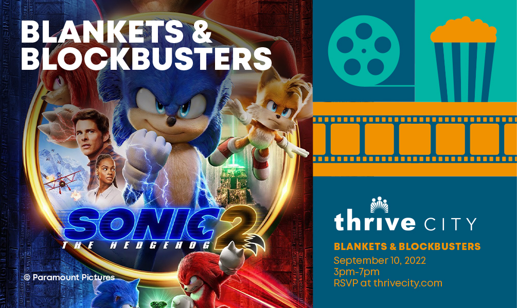 Blankets & Blockbusters: Sonic the Hedgehog 2 - Events for Kids