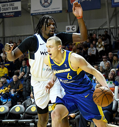 Beachcombings Smailagic on Assignment with Santa Cruz Warriors