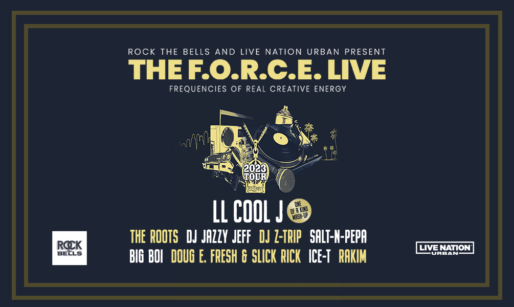 Chase Center Announces The F.O.R.C.E Live Tour with LL Cool J for Sept