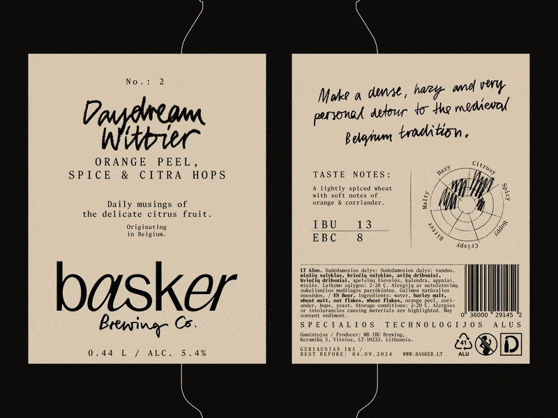 Basker Brewing Co BrandingFeature Image