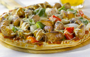Picture of sausage lovers' pizza