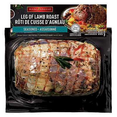 CON1487p 11316 MA Lamb Leg Roast 600 g Halal F Front 3D copy