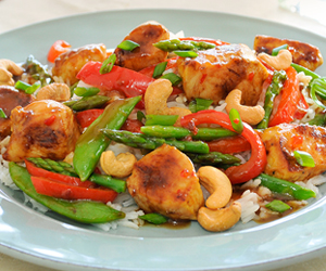 Sweet and Spicy Marcangelo Kabob Stir Fry