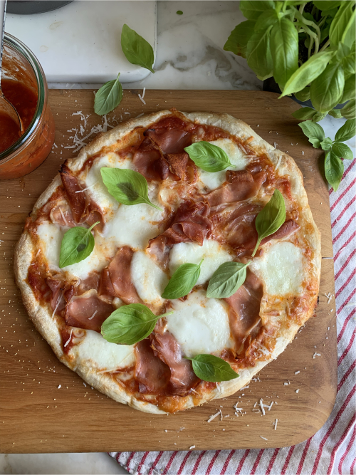 Prosciutto pizza recipe