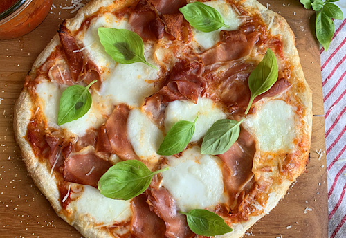 Prosciutto pizza recipe