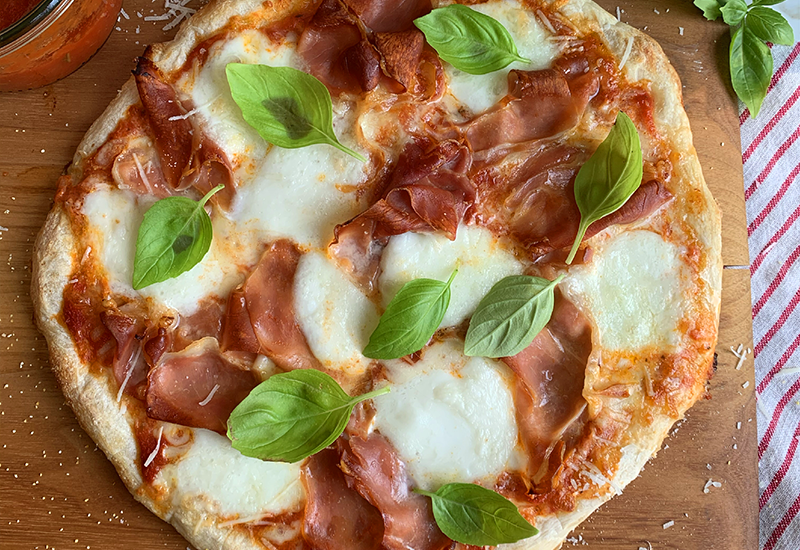 Prosciutto pizza recipe