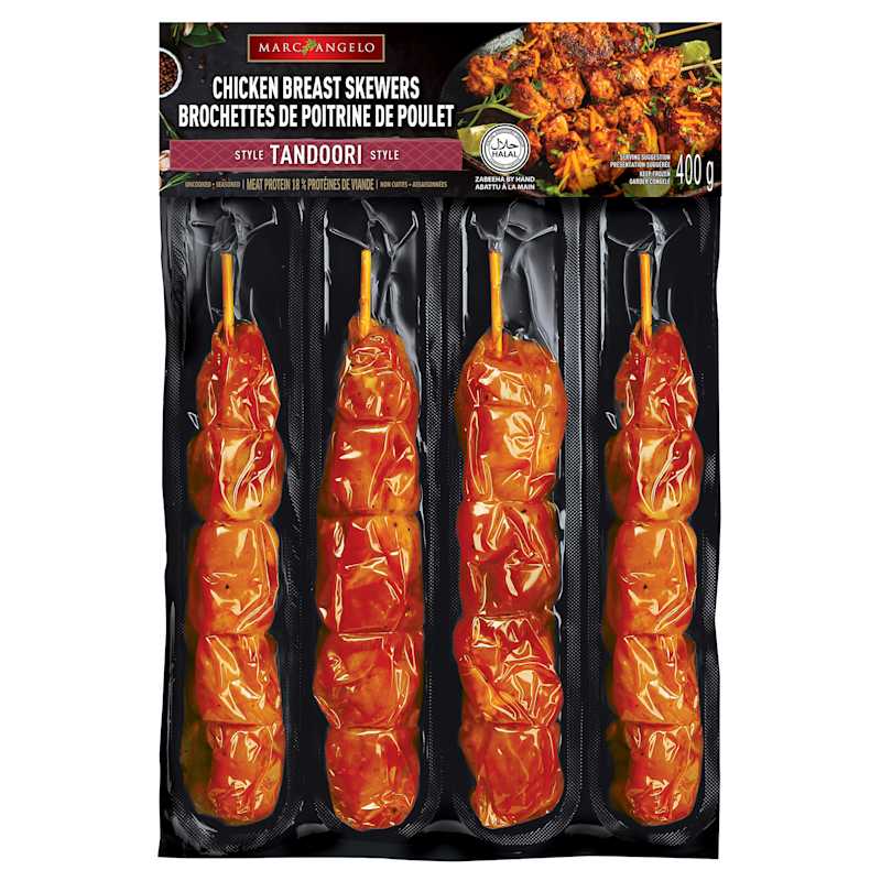 Brochettes De Poitrine De Poulet