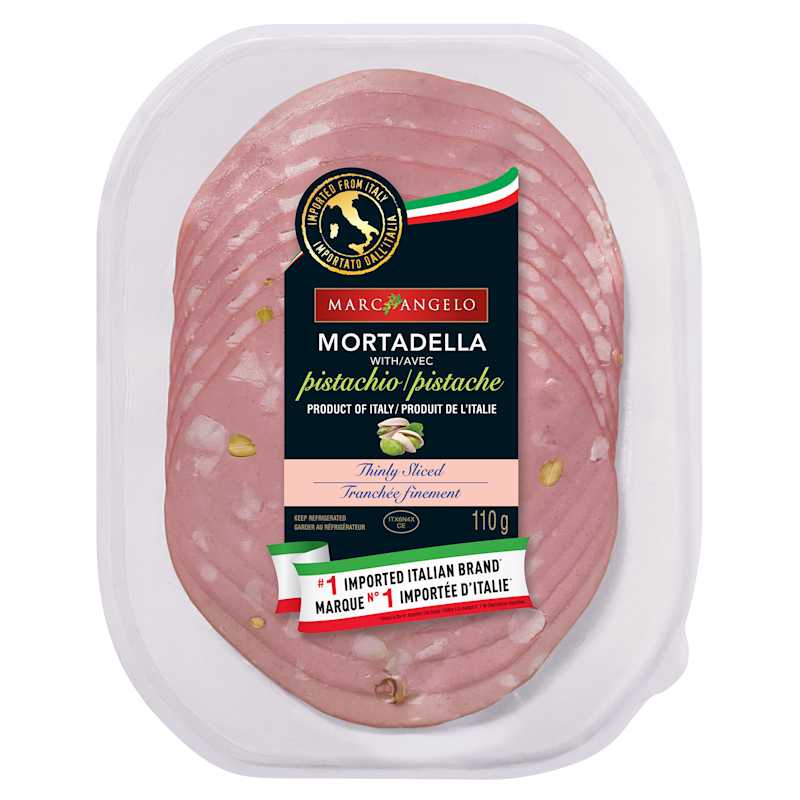 Mortadella w pistachio 125 g pkg
