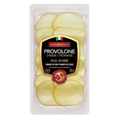CON1603p 11683 CA MA Provolone Mild Cheese 70g front V3 F