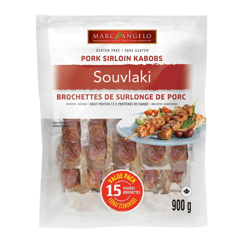 Pork Souvlaki Frozen Pkg