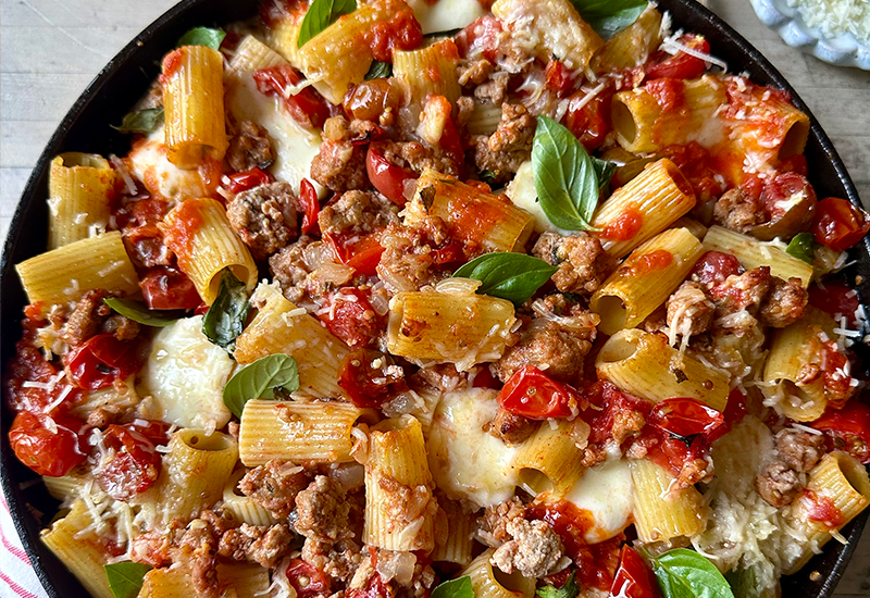 Baked Sausage Pasta WEB