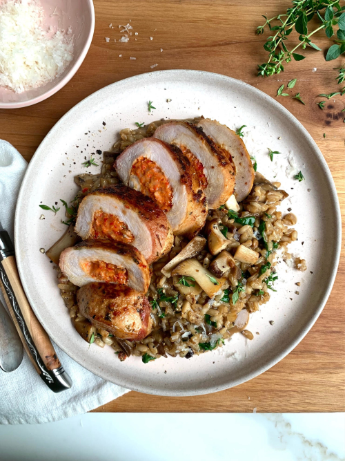 Mushroom risotto recipe