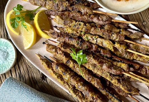 chilli garlic lamb spiedini recipe