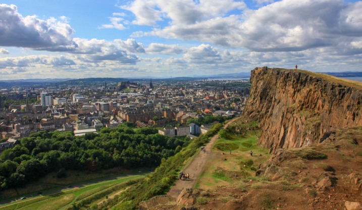 Edinburgh arthurs seat proposal location