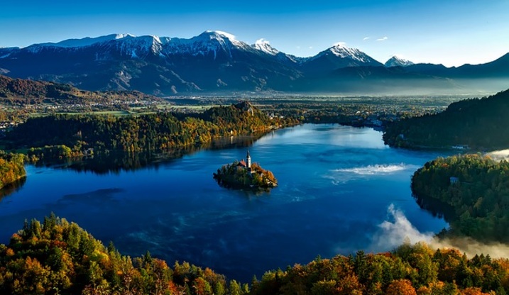 Lake Bled proposal location
