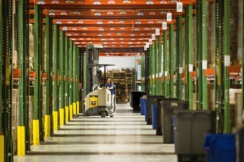 Inside a Bunzl warehouse (1)