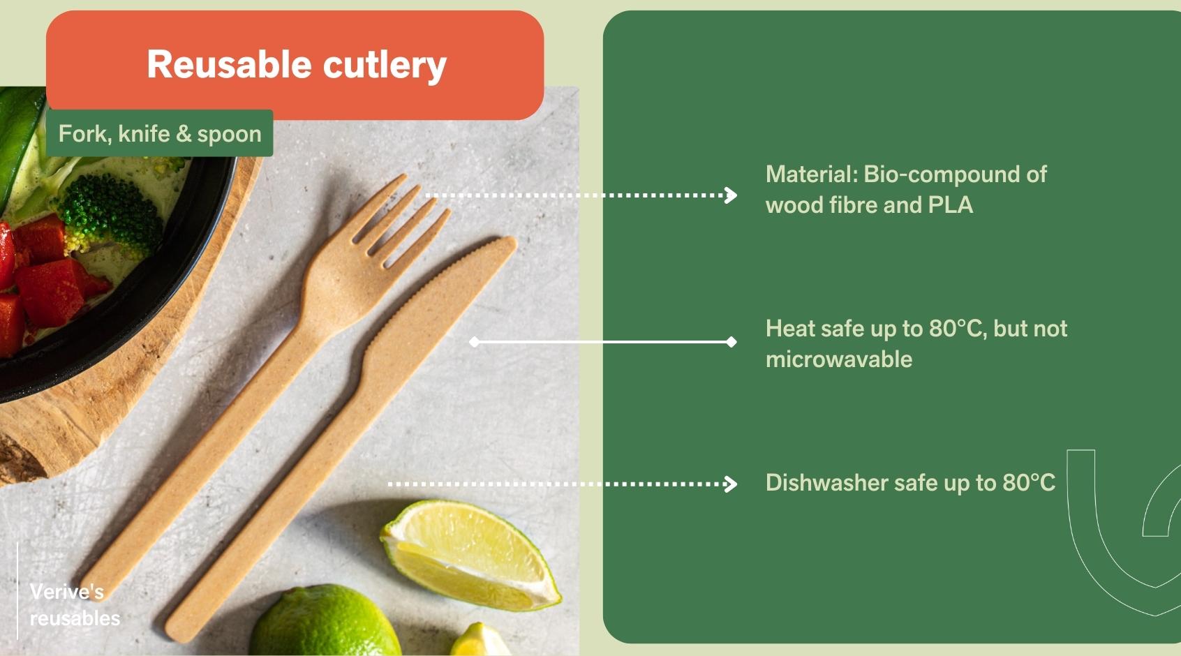 Reusable cutlery 