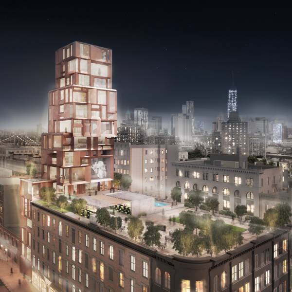 DXA Studio Designed This Lower East Side Tower With a Copper Facade That Changes Over Time