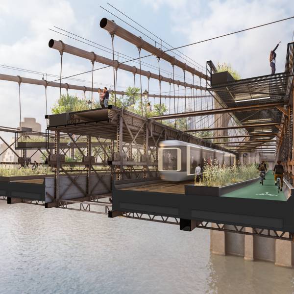 DXA Studio Wins at the 2021 NYCxDESIGN Awards for its Reimagining of the Brooklyn Bridge